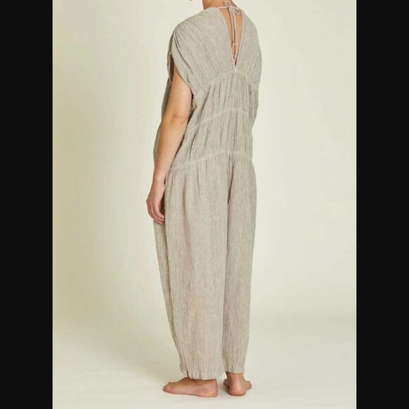 Black Crane Accordion Jumpsuit in Ash Size Small - Picture 2 of 5